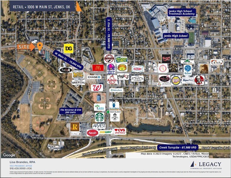 1006 W Main St, Jenks, OK à louer - Photo de l’immeuble – Image 3 sur 5