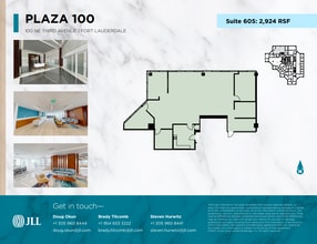 100 NE 3rd Ave, Fort Lauderdale, FL à louer Plan d’étage– Image 1 sur 1