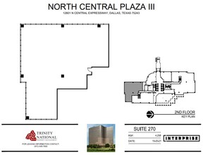12801 N Central Expy, Dallas, TX à louer Plan d’étage– Image 1 sur 1