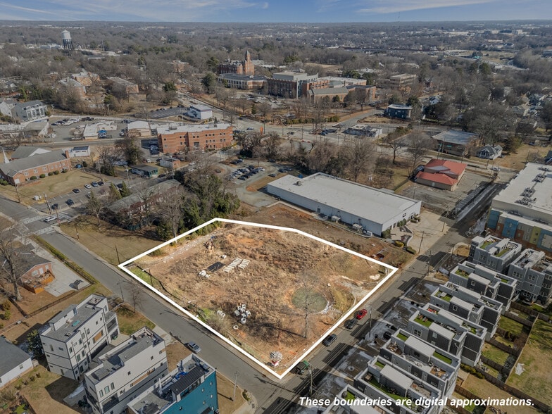 136 S Bruns Ave, Charlotte, NC à vendre - Aérien – Image 2 sur 10