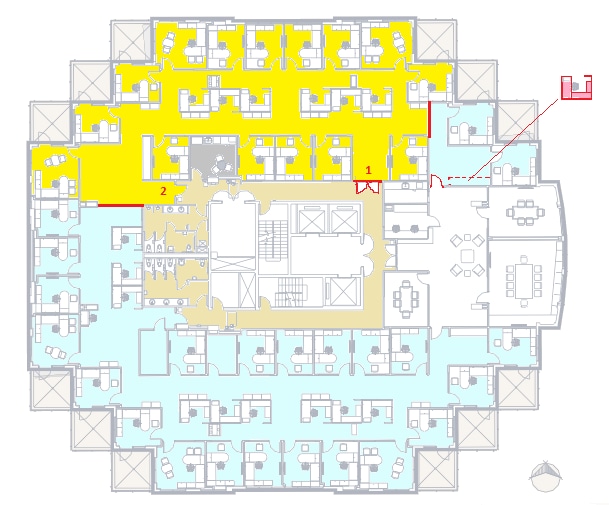 19950 W Country Club Dr, Aventura, FL à louer Plan d’étage type– Image 1 sur 1