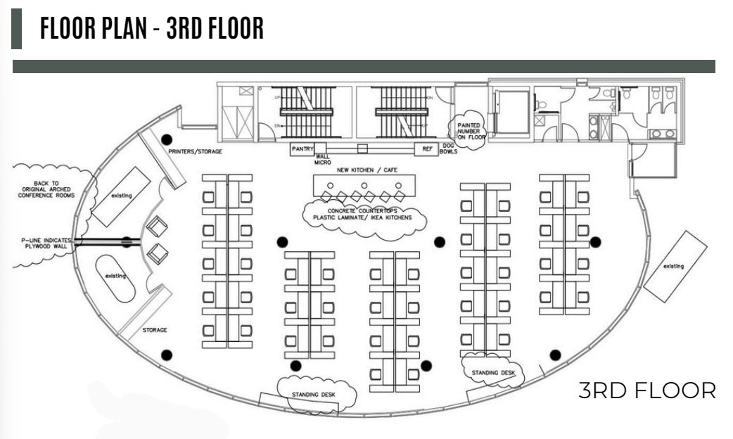 1033 N 2nd St, Philadelphia, PA à louer Plan d’étage– Image 1 sur 1