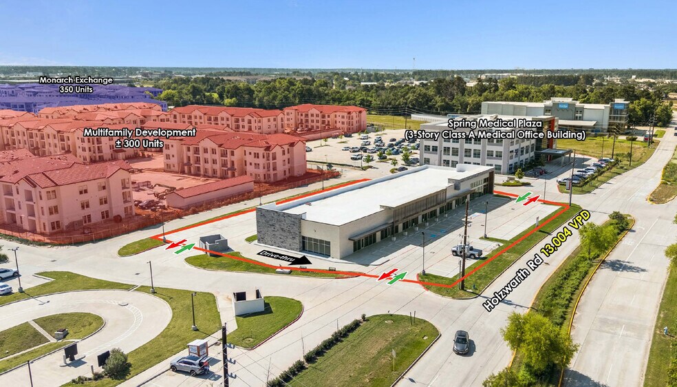 21902 Holzwarth Rd, Spring, TX à louer - Photo de l’immeuble – Image 3 sur 6
