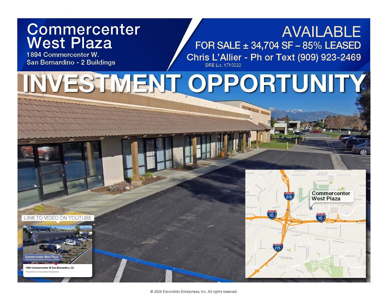 1894 Commercenter West Dr, San Bernardino, CA à vendre Photo principale– Image 1 sur 12