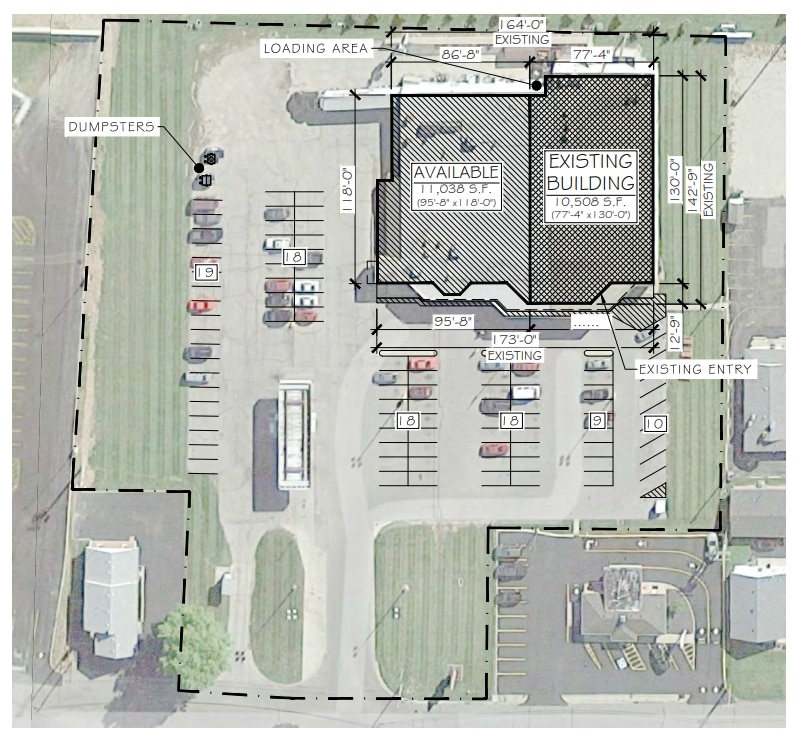 625 N Main St, Arcanum, OH à louer Plan de site– Image 1 sur 1