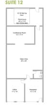 1835 E 6th St, Tempe, AZ à louer Plan d’étage– Image 1 sur 1