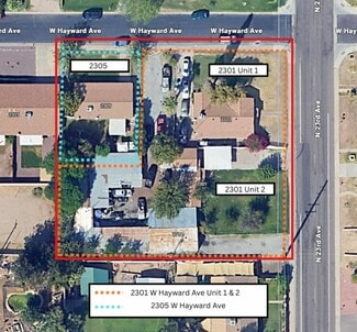 Plus de détails pour 2301 W Hayward Ave, Phoenix, AZ - Logement à vendre