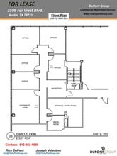3508 Far West Blvd, Austin, TX à louer Plan d’étage– Image 1 sur 1