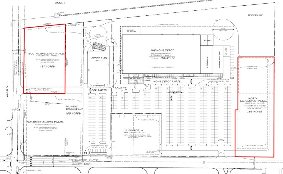 N Mitchell & US-131, Cadillac, MI à vendre - Plan cadastral – Image 2 sur 2