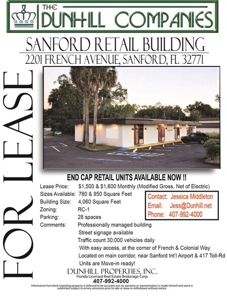 2201 S French Ave, Sanford, FL à louer - Photo de l’immeuble – Image 3 sur 3