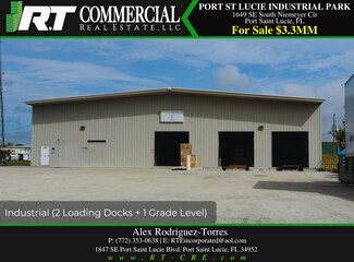 Plus de détails pour 1649 SE South Niemeyer Cir, Port Saint Lucie, FL - Industriel/Logistique à vendre