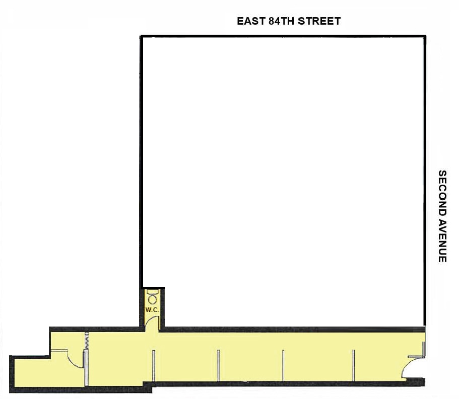 244-252 E 84TH St, New York, NY à louer Plan d’étage– Image 1 sur 3