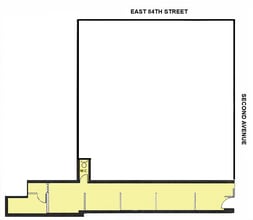 244-252 E 84TH St, New York, NY à louer Plan d’étage– Image 1 sur 3