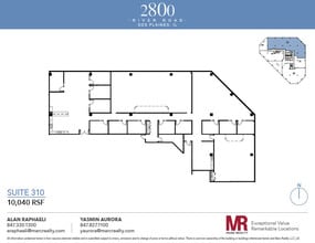 2800 S River Rd, Des Plaines, IL à louer Plan d’étage– Image 1 sur 15