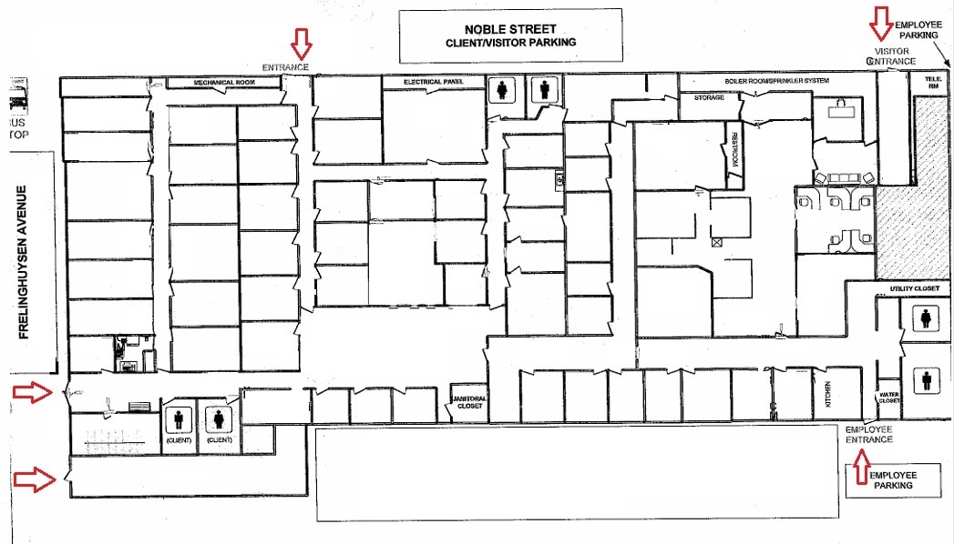 32 Noble St, Newark, NJ à louer Plan d’étage– Image 1 sur 1