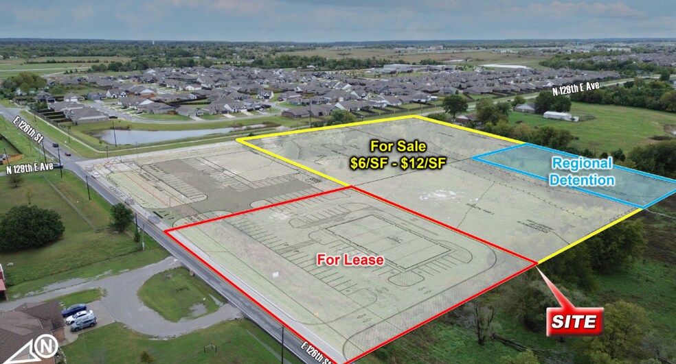 SWC of E 126th St & N 129th E Ave, Collinsville, OK à louer - Photo de l’immeuble – Image 3 sur 3