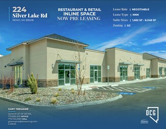 Plus de détails pour 224 Silver Lake Rd, Reno, NV - Local commercial à louer