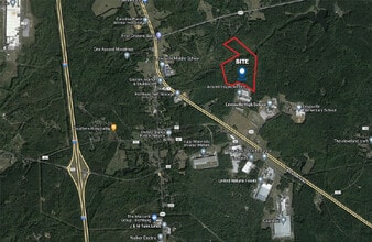 Colonels Pointe Pky, Richburg, SC - VUE AÉRIENNE  vue de carte