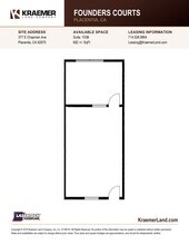 151 N Kraemer Blvd, Placentia, CA à louer Plan de site– Image 1 sur 1