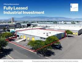 865 Deming Way, Sparks NV - Local industriel/logistique