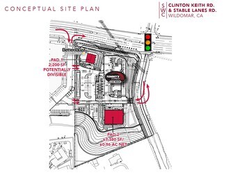Plus de détails pour SWC Clinton Keith Rd & Stable Lanes Rd, Wildomar, CA - Terrain à louer