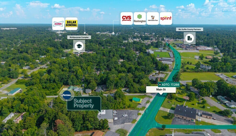 492 Main St, Thomson, GA à vendre - Photo de l’immeuble – Image 3 sur 3