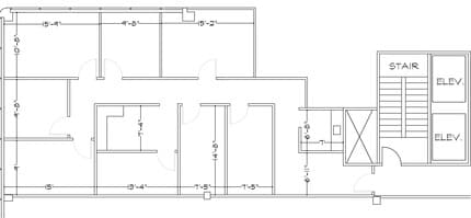 1403 Greenbrier Pky, Chesapeake, VA à louer Plan d’étage– Image 1 sur 1