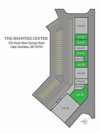 Plus de détails pour 623 Silver Springs Rd, Cape Girardeau, MO - Différents types d’espaces à louer