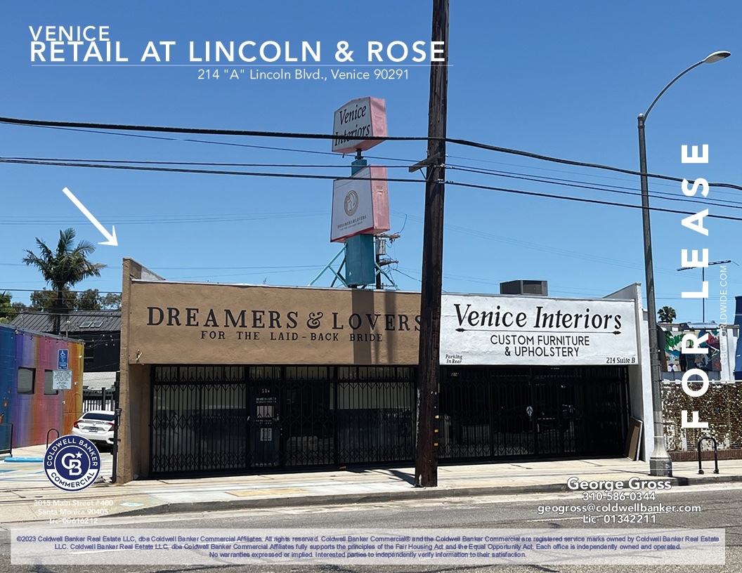 214 Lincoln Blvd, Venice, CA à louer Photo de l’immeuble– Image 1 sur 3