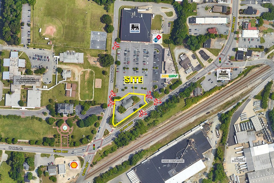 120 W Main St, Jamestown, NC à louer - Aérien – Image 2 sur 4