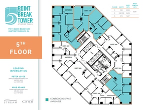 17011 Beach Blvd, Huntington Beach, CA à louer Plan d’étage– Image 2 sur 2