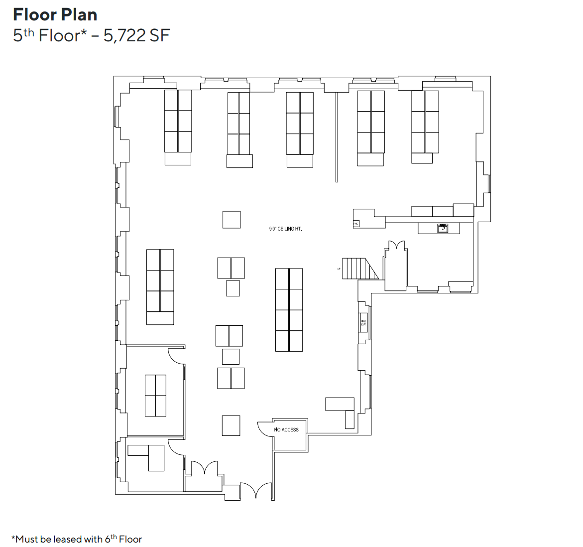 69 Yonge St, Toronto, ON à louer Plan d’étage– Image 1 sur 1