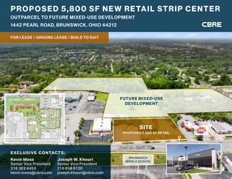 Plus de détails pour 1442 Pearl Rd, Brunswick, OH - Local commercial à louer