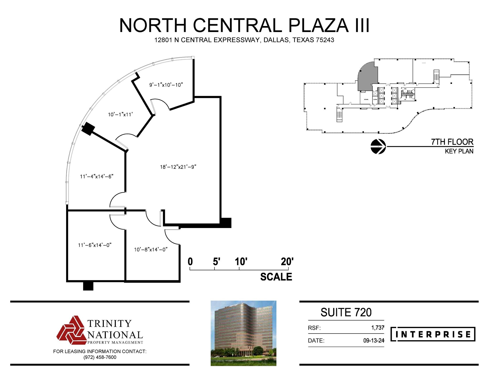 12801 N Central Expy, Dallas, TX à louer Plan d’étage– Image 1 sur 1