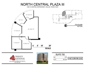 12801 N Central Expy, Dallas, TX à louer Plan d’étage– Image 1 sur 1