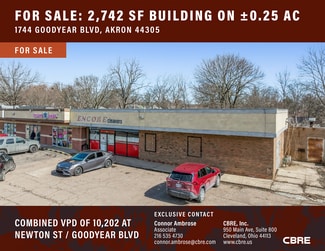 Plus de détails pour 1744 Goodyear Blvd, Akron, OH - Local commercial à vendre