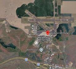 851 Old Airport Rd, Pendleton, OR - Vue aérienne  vue de carte