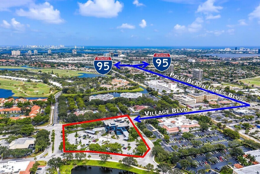 603 Village Blvd, West Palm Beach, FL à louer - Photo de l’immeuble – Image 3 sur 7