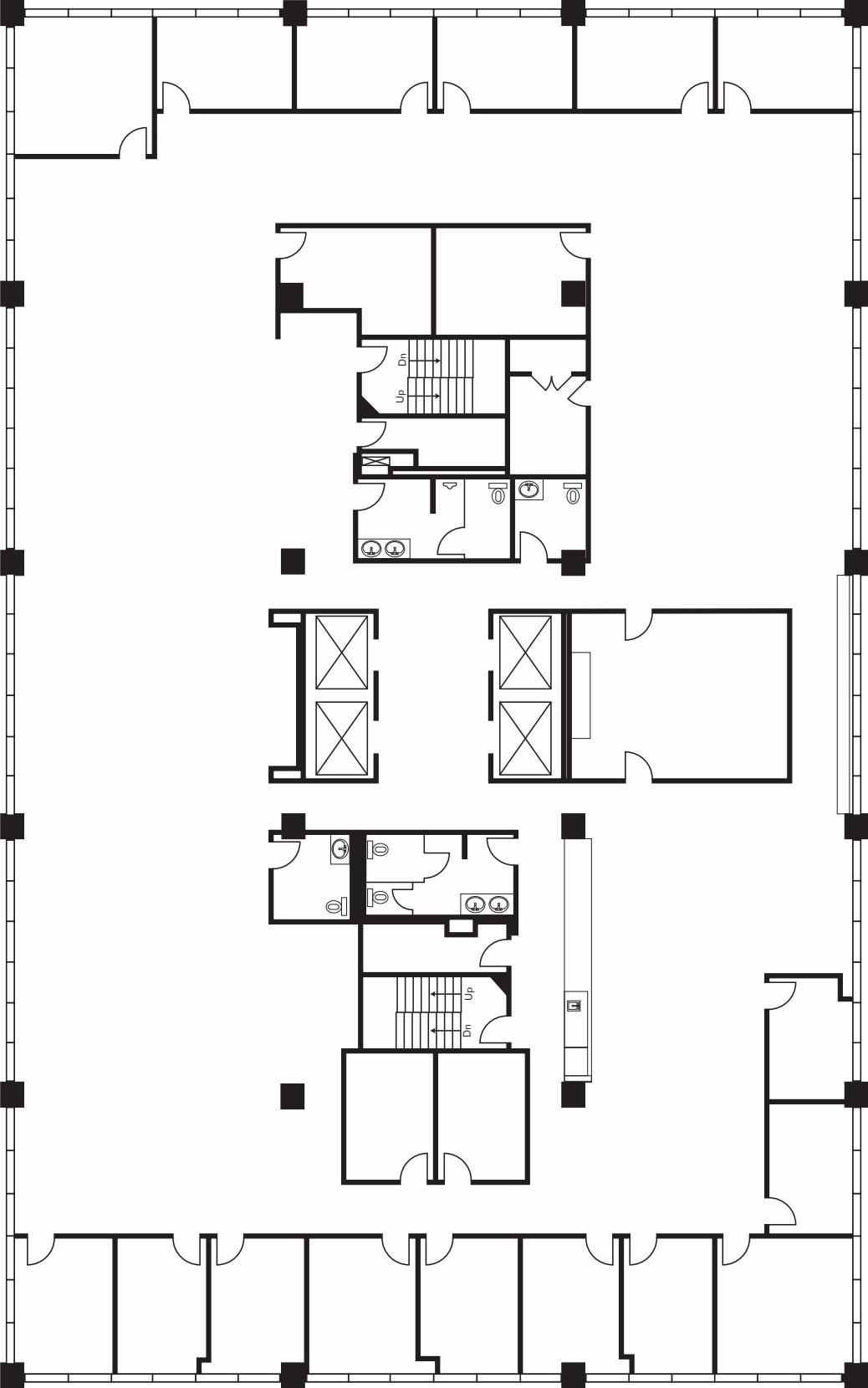 7060 Hollywood Blvd, Los Angeles, CA à louer Plan d’étage– Image 1 sur 1
