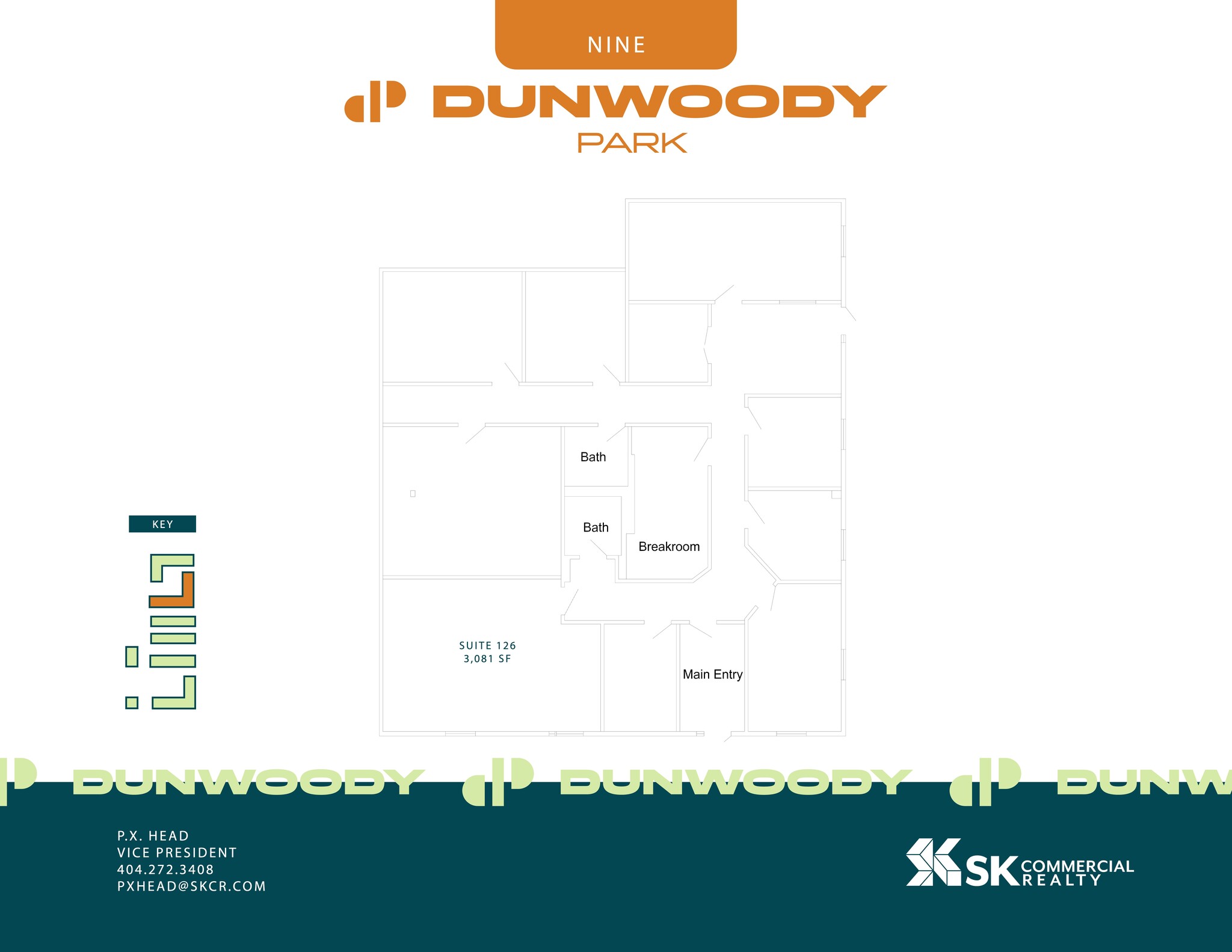 1 Dunwoody Park, Atlanta, GA à louer Plan de site– Image 1 sur 1
