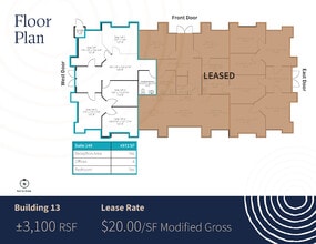 7165 E University Dr, Mesa, AZ à louer Plan d’étage– Image 1 sur 1