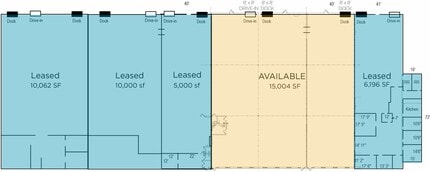 7700 Hub Pky, Valley View, OH à louer Plan d’étage– Image 1 sur 1