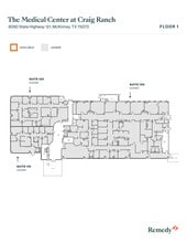 8080 State Highway 121, McKinney, TX à louer Plan d’étage– Image 1 sur 1