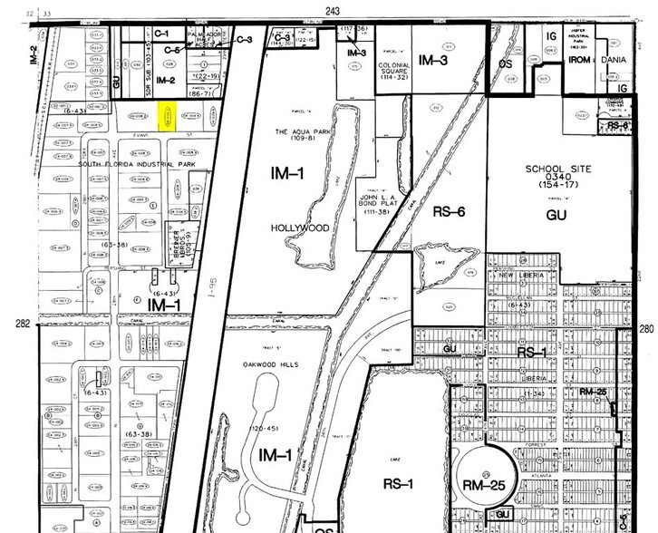 2851 Evans St, Hollywood, FL à louer - Plan cadastral – Image 2 sur 27