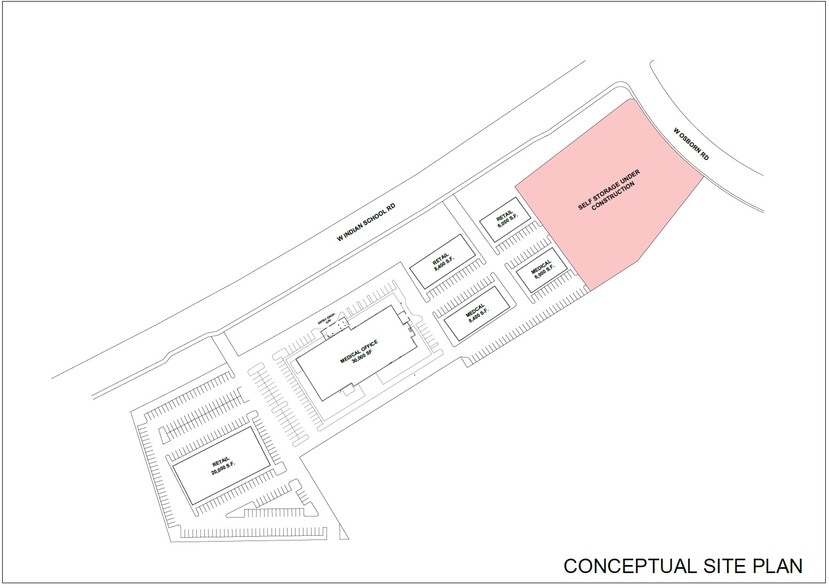 7.63 Acres on Indian School Rd, Litchfield Park, Litchfield Park, AZ à vendre - Plan de site – Image 3 sur 5