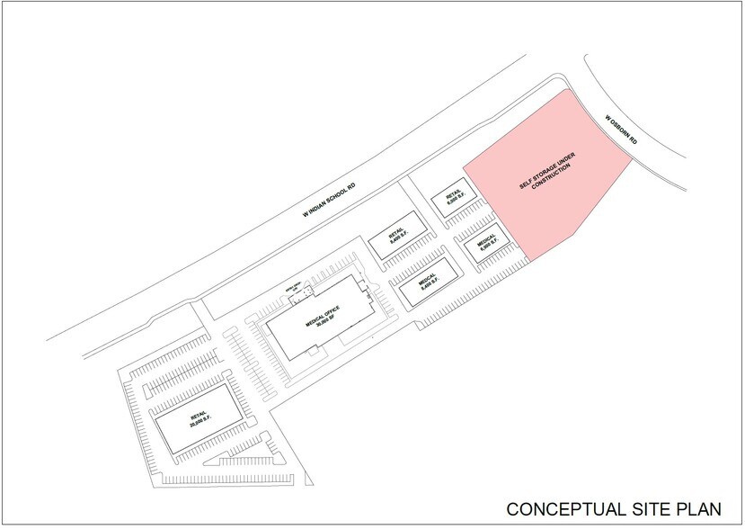 7.65 Acres on Indian School Rd, Litchfield Park, AZ à vendre - Plan de site – Image 3 sur 5