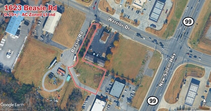 1623 Beasie Rd, Murfreesboro, TN - Vue aérienne vue de carte - Image1