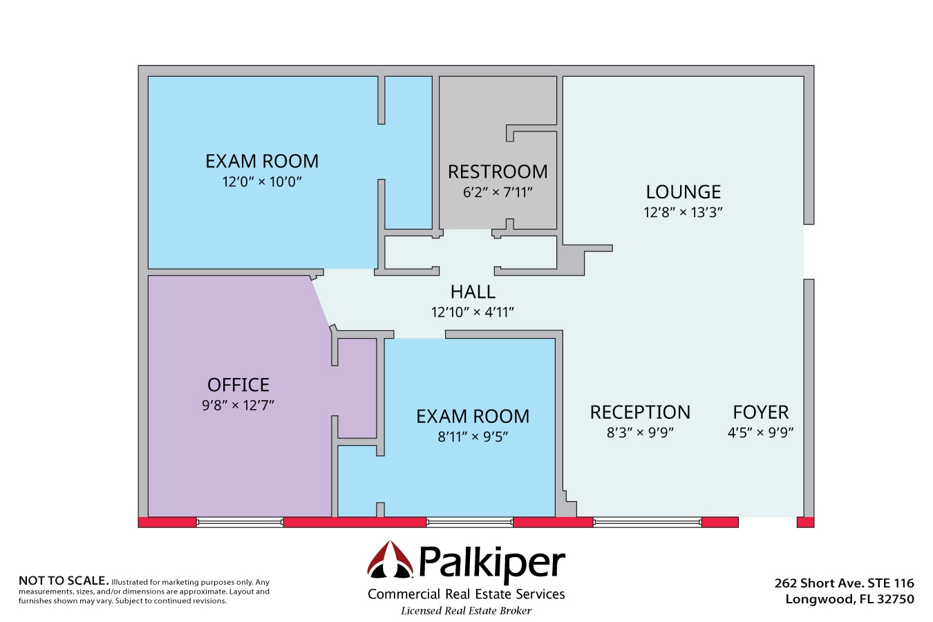 282 Short Ave, Longwood, FL à louer Plan d’étage– Image 1 sur 3