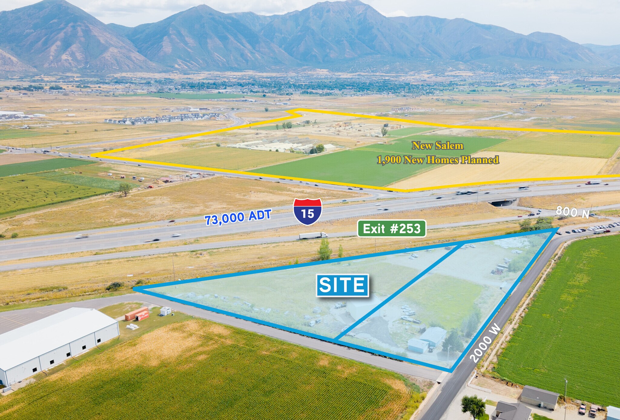 7867 S 2000 W, Spanish Fork, UT à vendre Photo de l’immeuble– Image 1 sur 2