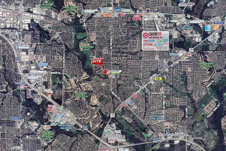 NWQ Campbell Rd & Murphy Rd, Garland, TX à vendre - Photo de l’immeuble – Image 2 sur 2